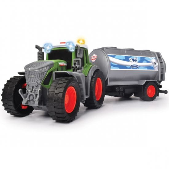 Dickie Dickie Farm Traktor Fendt + Cisterna Na Mléko