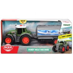 Dickie Dickie Farm Traktor Fendt S Přívěsem Na Mléko 26