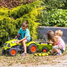 Falk Falk Traktor Claas Zelený Na Pedály Klakson Prz