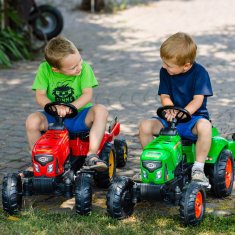 Falk Falk Traktor Red Supercharger Červená Otevírací Maska Od 2 Let