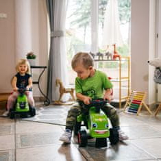 Falk Falk Traktor Baby Claas Zelený S Přívěsem + A