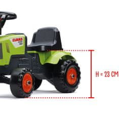 Falk Falk Traktor Baby Claas Axos 310 Zelený S Přívěsem Od 1 Roku