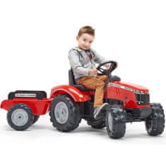 Falk Falk Traktor Massey Ferguson Červený Na Pedály S