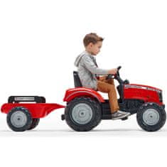 Falk Falk Traktor Massey Ferguson Červený Na Pedály S