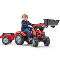 Falk Falk Traktor Massey Ferguson Červený Na Pedály S