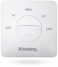 DOSPEL Přepínač 3 rychlostní 230V, 2A 007-4350