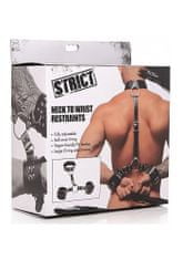 Strict Strict Collar with Cuffs Restraint Set Black