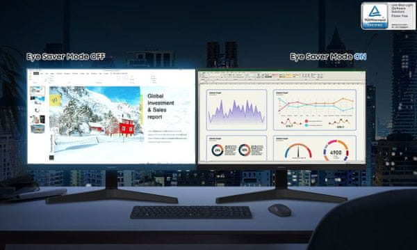 monitor Samsung S31C LS24C310EAUXEN kancelářský herní špičkový displej Full HD panel IPS LED úhlopříčka 24 palců zakřivený konektivita připojení HDMI D-Sub VGA doba odezvy 5 ms obnovovací frekvence 75 Hz Flicker-free AMD FreeSync premium