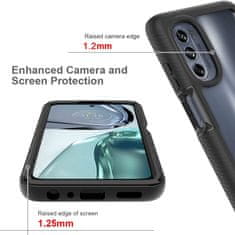 Techsuit Pouzdro Motorola Moto G62 Techsuit - Defense360 Pro + ochrana obrazovky, černé