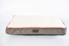 Petproducts Hnědo-béžová matrace pro psy - 90x60x11 cm