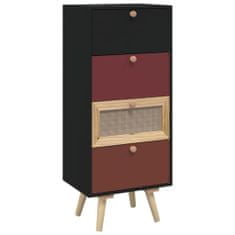 Vidaxl Skříň highboard se zásuvkami 40 x 30 x 95 cm kompozitní dřevo