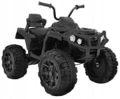 Moje Auto Quad Atv Na Baterie Pro Děti Černá + Ev Kola