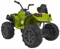 Moje Auto Quad Atv 2.4Ghz Na Baterie Pro Děti Zelená +