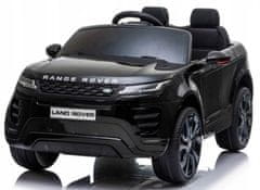 Moje Auto Range Rover Evoque Na Baterie Pro Děti Černá