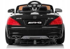 Moje Auto Mercedes Amg Sl65 Dětský Lak Černý + Dálkové Ovládání