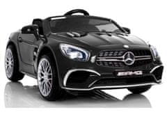 Moje Auto Mercedes Amg Sl65 Dětský Lak Černý + Dálkové Ovládání