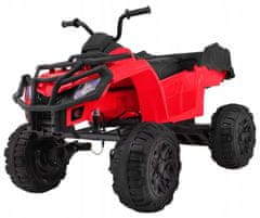 Moje Auto Quad Xl Atv 2,4Ghz Na Dětskou Baterii Červená