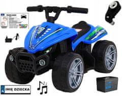 Moje Auto Vozidlo Quad Little Monster Modré