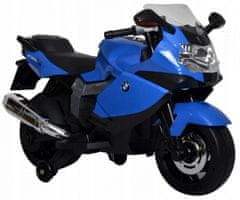 Moje Auto Motorka Na Baterie Bmw K1300S Pro Děti Modrá