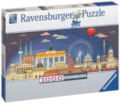 Ravensburger Berlín v noci 1000 dílků Panorama