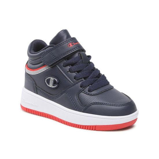 Champion Boty tmavomodré Rebound Vintage Mid B GS