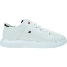 Tommy Hilfiger Boty bílé 43 EU Lightweight Textile Cupsole