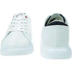 Tommy Hilfiger Boty bílé 43 EU Lightweight Textile Cupsole