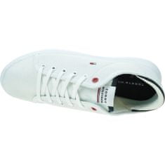 Tommy Hilfiger Boty bílé 43 EU Lightweight Textile Cupsole