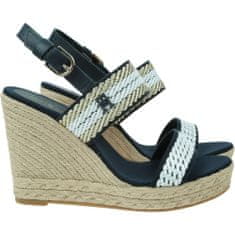 Tommy Hilfiger Sandály 39 EU Golden Webbing Wedge