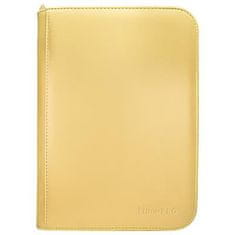 Album na karty Ultra PRO - Vivid 4-Pocket Zippered PRO-Binder Yellow