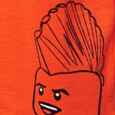LEGO Wear TEO 609 - triko s kr. rukávem, oranžové, 122