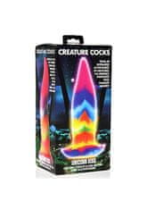 Master Series Creature Cocks Glow in the Dark Unicorn Tongue Silicone Dildo