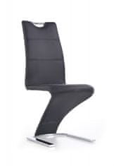 Halmar Jídelní židle Solen černá