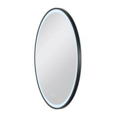 SLV BIG WHITE (SLV) TRUKKO 80 zrcadlo ? 80 cm, chrom, černý okraj 1007202