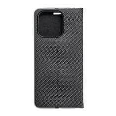 FORCELL Pouzdro LUNA Book Carbon pro Xiaomi Redmi 12C , černé 5903396203398