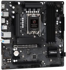 ASRock B760M Phantom Gaming Lightning/D4 / Intel B760 / LGA1700 / 4x DDR4 / 2x M.2 / HDMI / DP / USB-C / mATX