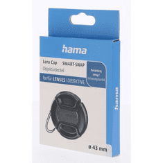 Hama krytka objektivu Smart-Snap, 43 mm