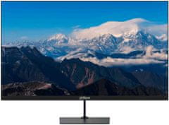 Dahua 27" LED LM27-C200/ VA panel/ 1920x1080 (FHD)/ 4000:1/ 5ms/ 250 cd/m2/ HDMI/ VGA/ VESA 75x75/ černý