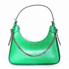 Michael Kors dámská kabelka cossbody WILMA 32R3S3WN6L PALM GREEN MD POUCHETTE LEATHER