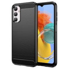 Techsuit Kryt Samsung Galaxy M14, Armored Carbon černý