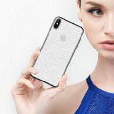 OEM Kryt iPhone X / XS Sulada Glitter černý