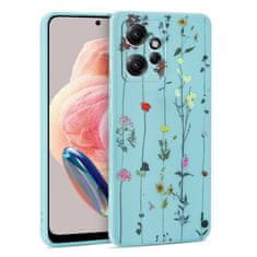 Tech-protect Kryt Xiaomi Redmi Note 12 4G Tech-Protect Mood Garden tyrkysový