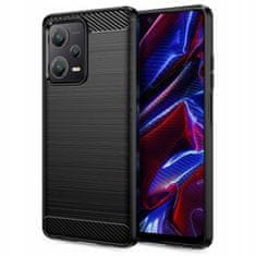 Tech-protect Kryt Xiaomi Redmi Note 12 5G / Poco X5 5G Tech-Protect TPU Carbon černý