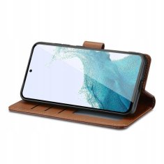 Tech-protect Pouzdro flip Samsung Galaxy A14 5G, Tech-Protect Wallet hnědé