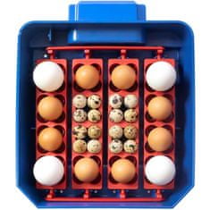 Greatstore Inkubátor pro 16 vajec automatický se zvlhčovacím systémem professional 60 W