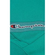 Champion Mikina tyrkysová 178 - 182 cm/M Asymmetric Pocket Hoodie