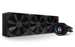 NZXT vodní chladič Kraken 360 ELITE / 3x120mm fan / 4-pin PWM / LCD disp. / 6 let