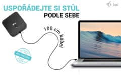 I-TEC dokovací stanice USB-C, 3x Display, LAN, PD 100W + i-tec Universal Charger 112 W