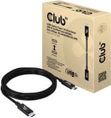 Club 3D kabel USB-C, Data 20Gbps, PD 240W(48V/5A) EPR, M/M, 2m