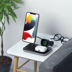 Satechi Aluminium 3-in-1 Magnetic Wireless Charging Stand